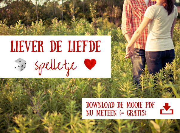liever de liefde spel spelletje praktijkvader